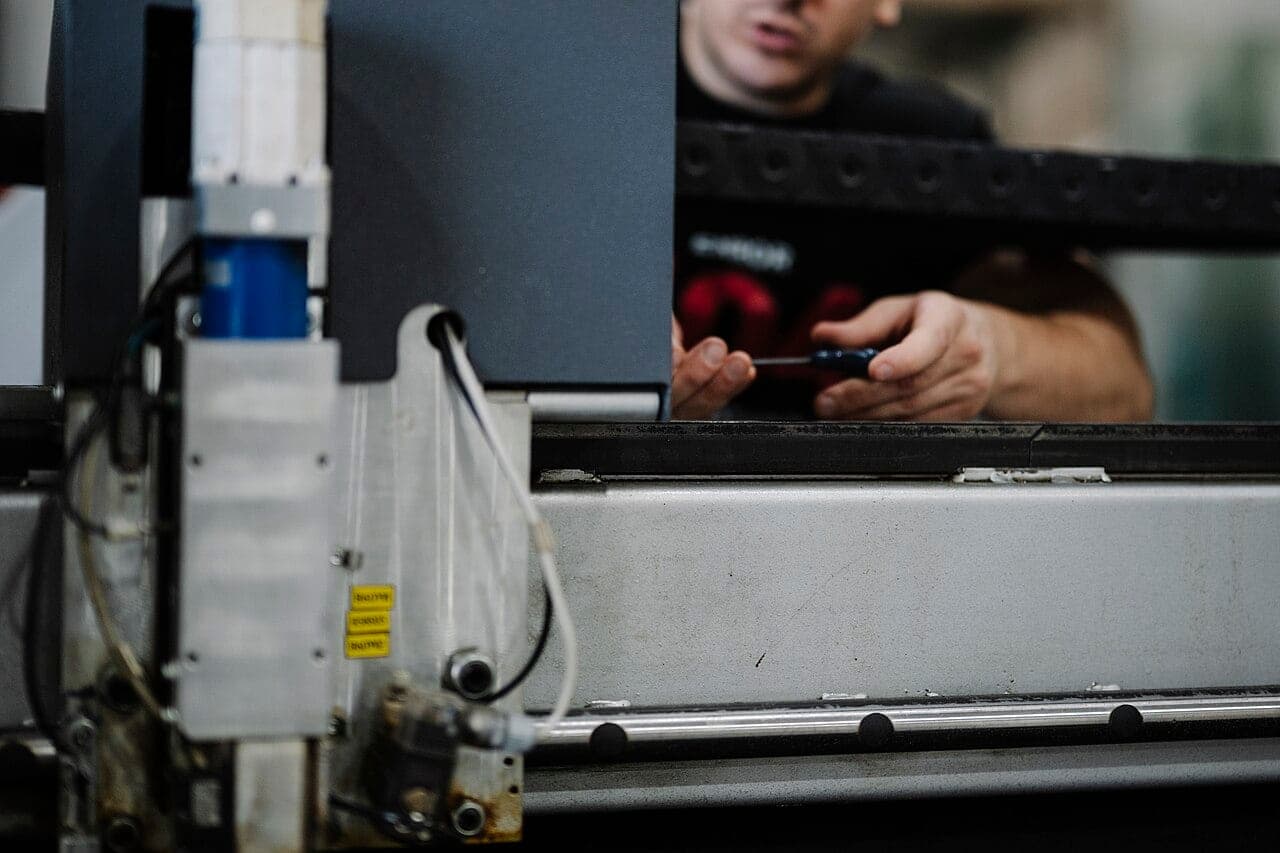 Our workshop floor